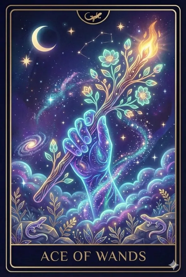 As de Bastos (Ace of Wands)