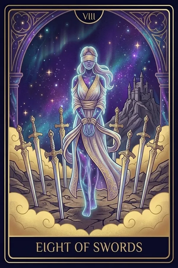 Ocho de Espadas (Eight of Swords)