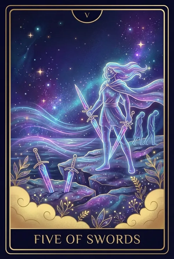 Cinco de Espadas (Five of Swords)