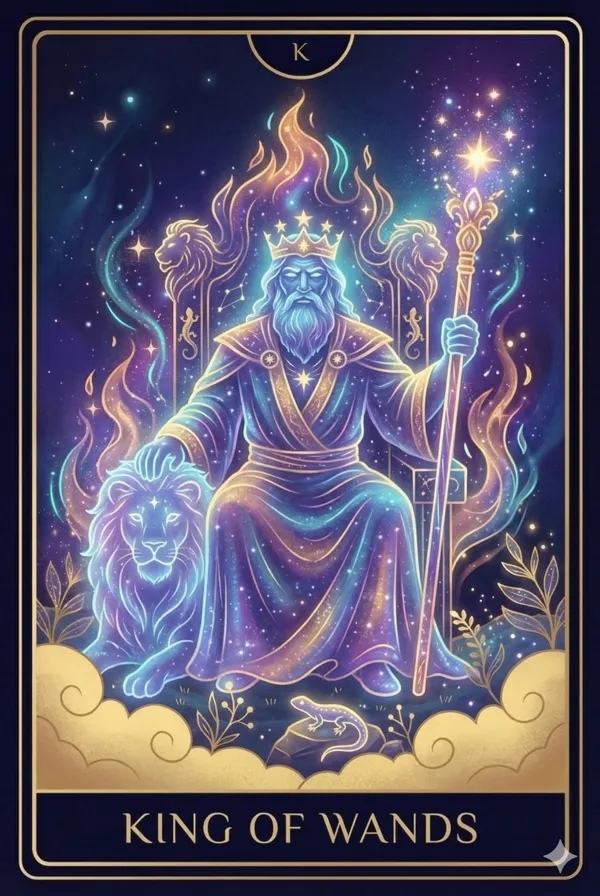 Rey de Bastos (King of Wands)