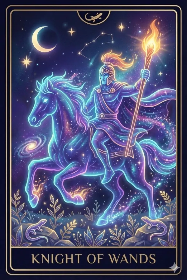 Caballero de Bastos (Knight of Wands)