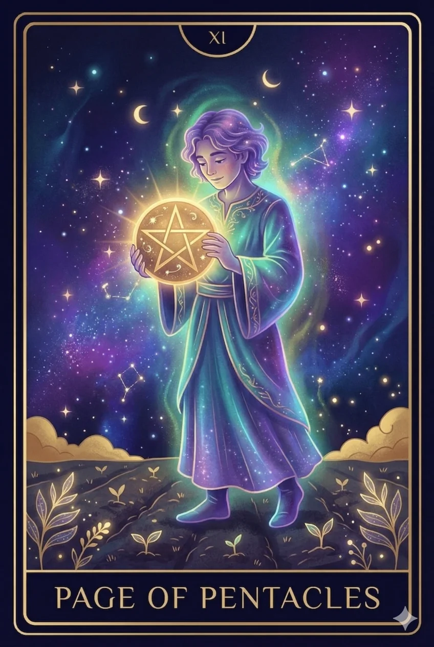 Sota de Oros (Page of Pentacles)
