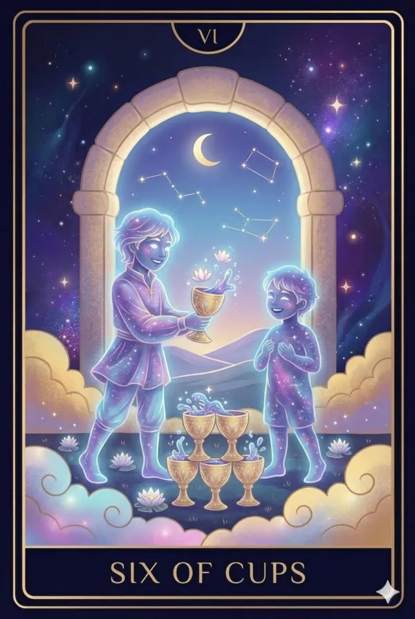 Seis de Copas (Six of Cups)