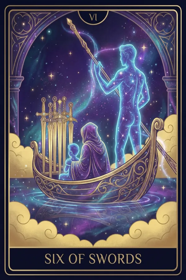 Seis de Espadas (Six of Swords)