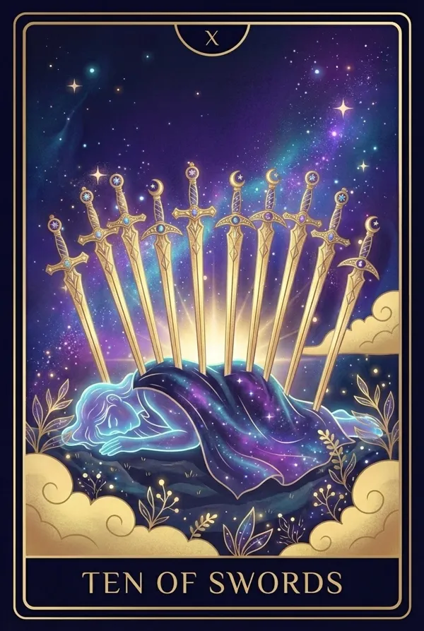 Diez de Espadas (Ten of Swords)