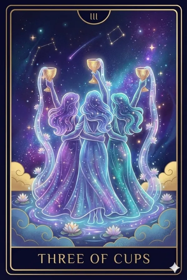 Tres de Copas (Three of Cups)