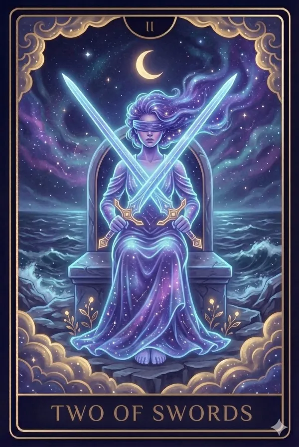 Significado De La Carta 2 Of Swords Normal E Invertida Tarotos Significado De La Carta 2 Of Swords Normal E Invertida Tarotos